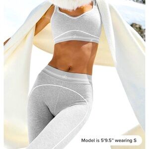 ALO soft High-Waist Heart Throb Legging